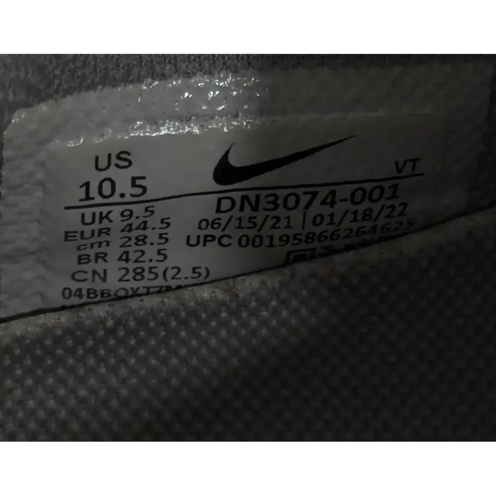 Mens Nike Air‎ VaporMax 2021 Flyknit SE Gray Running Shoes DN3074-001 Size 10.5